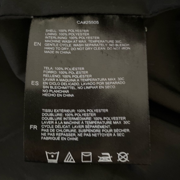 Noize wine red vegan Winter Coat with Hood - Picture 8 of 8